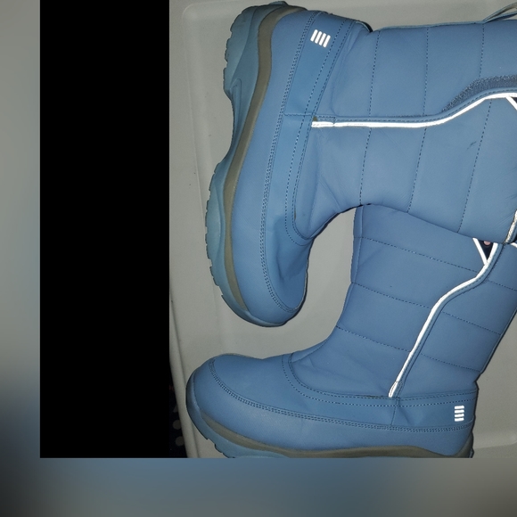Lands' End womens Light Blue Snow Boots Size 6M - Picture 4 of 16